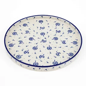 Talerz płytki z wysokim rantem E93 25,5 cm <br> 2550X Dmuchawce